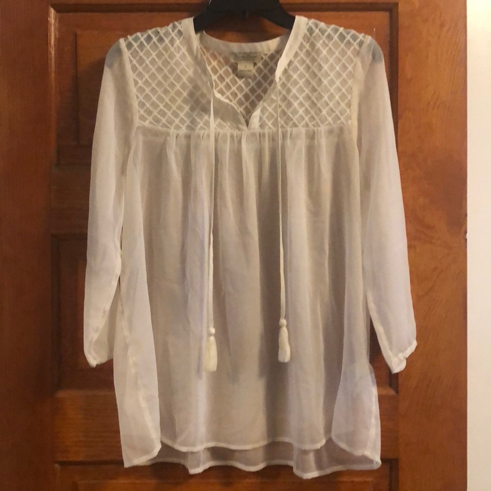 3/4 sleeve blouse